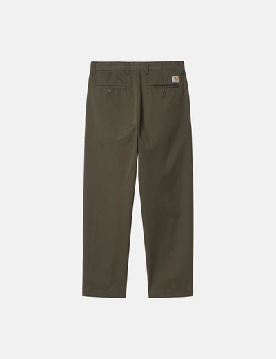 Shop Carhartt -wip Calder Pant (relaxed, Tapered) In Green