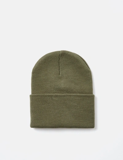 Shop Carhartt -wip Watch Beanie Hat In Green