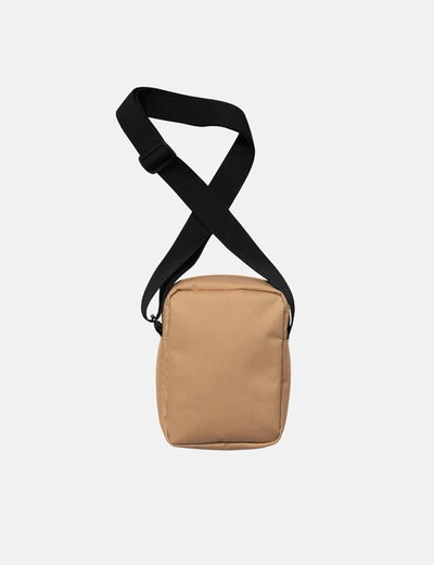 Shop Carhartt -wip Jake Shoulder Pouch (recycled) In Brown