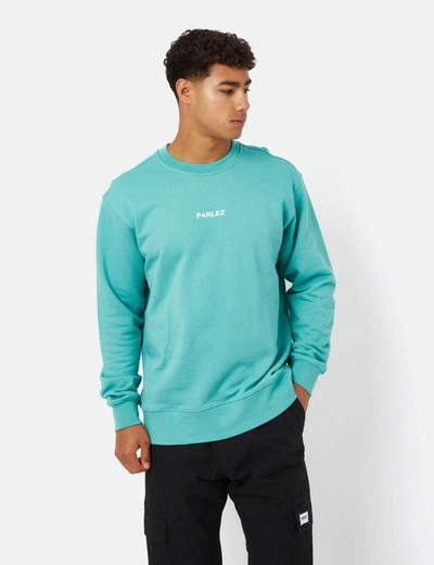 Shop Parlez Ladsun Sweatshirt (organic) In Green