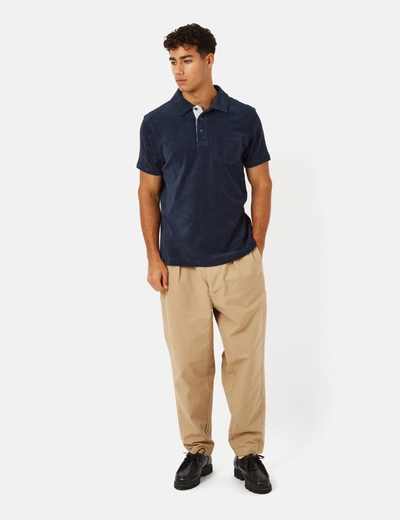 Shop Barbour Cowes Polo Shirt In Blue