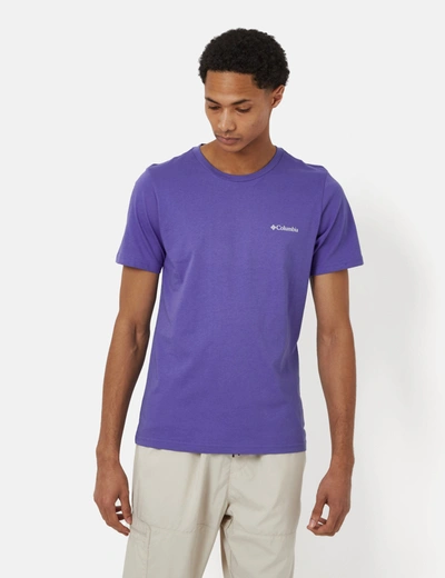 Shop Columbia Rapid Ridge T-shirt Ii (campsite Icons) In Purple