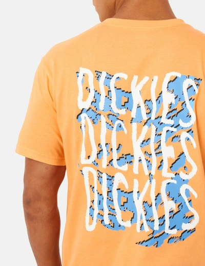 Shop Dickies Creswell T-shirt In Orange