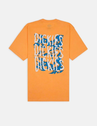 Shop Dickies Creswell T-shirt In Orange