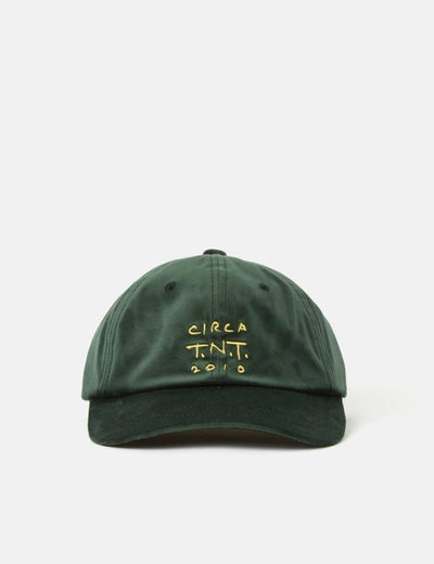 Shop Thisisneverthat Scribble T.n.t. Cap In Green