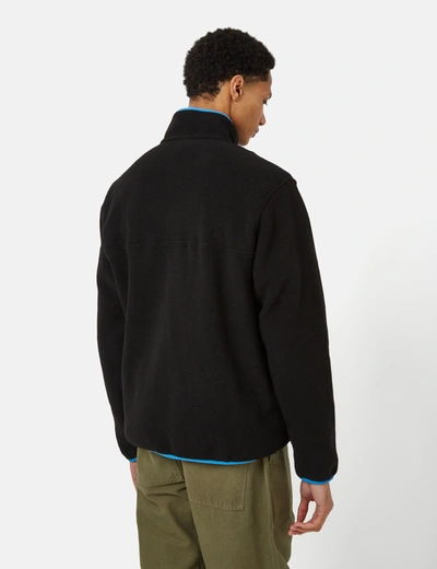 Shop Patagonia Lightweight Synchilla Snap-t Fleece Pullover In Black