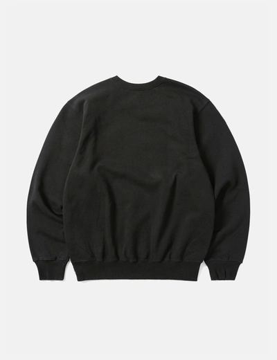Shop Thisisneverthat T-logo Crewneck Sweatshirt In Black