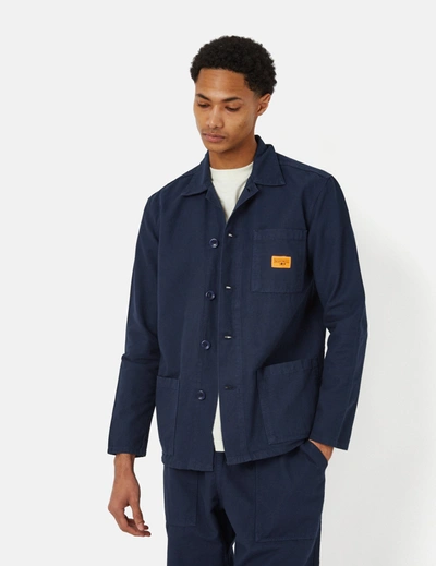 Shop Service Works Coverall Jacket (canvas) In Blue