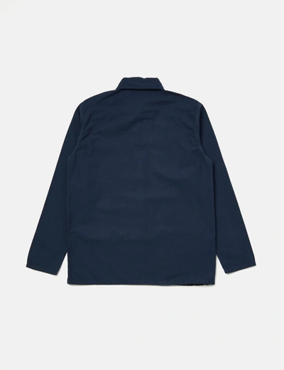 Shop Service Works Coverall Jacket (canvas) In Blue