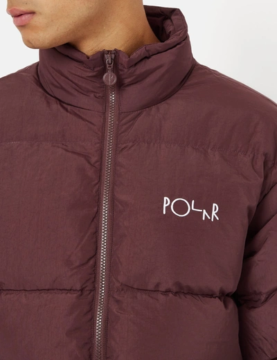 Shop Polar Skate Co . Pocket Puffer Jacket In Red