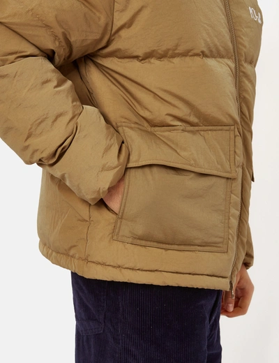 Shop Polar Skate Co . Pocket Puffer Jacket In Gold
