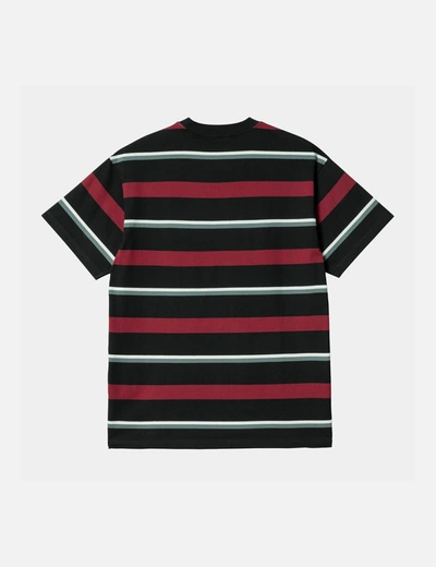 Shop Carhartt -wip Bowman Stripe T-shirt In Multi