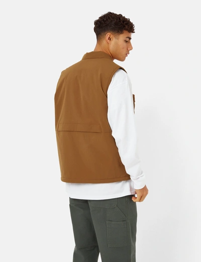 Carhartt -wip Kilda Vest In Brown | ModeSens