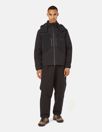 Shop Carrier Goods Mid Padded Blocked Jacket In Black