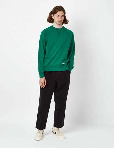 Shop Bhode Archive Sweatshirt (organic) In Green