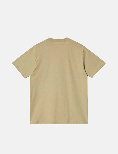 Shop Carhartt -wip Steamroller T-shirt In Brown