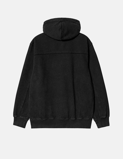 Shop Carhartt -wip Marfa Hooded Sweatshirt In Black