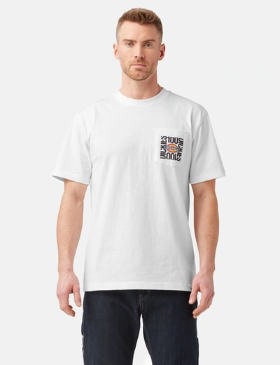 Shop Dickies 100 Anniversary Logo T-shirt In White