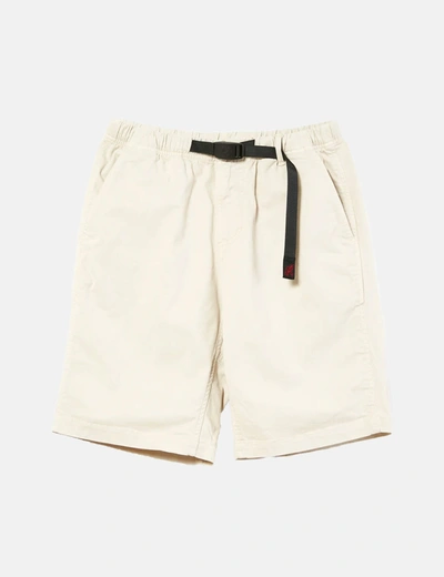 Shop Gramicci G-shorts (cotton Twill) In Greige