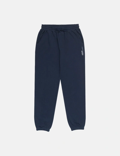 Shop Parlez Halcyon Sweat Pants In Navy Blue