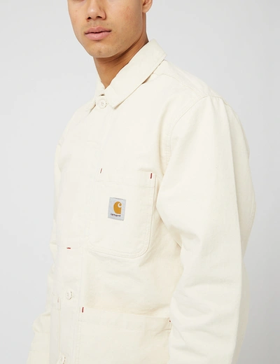 Shop Carhartt -wip Wesley Jacket In White