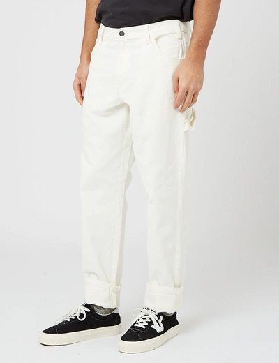 Shop Dickies Dc Carpenter Pant In White
