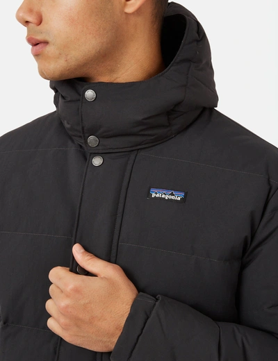 Shop Patagonia Downdrift Jacket In Black