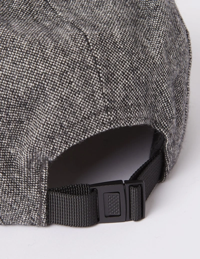 Shop Bhode 5-panel Cap (mixed Wool) In Grey