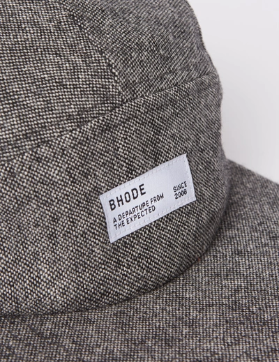 Shop Bhode 5-panel Cap (mixed Wool) In Grey