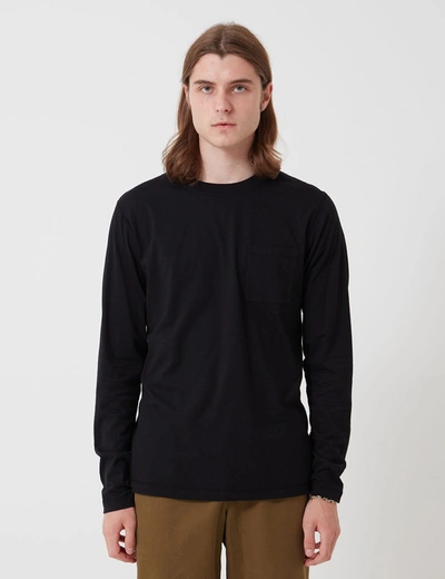 Shop Bhode Besuto Long Sleeve T-shirt (organic Cotton) In Black
