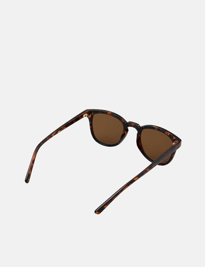 Shop A Kjaerbede A. Kjaerbede Bate Sunglasses In Brown