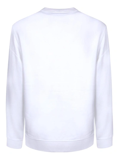 Shop Burberry Sweatshirts In White