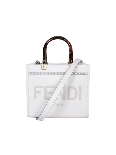 Shop Fendi Bags In White