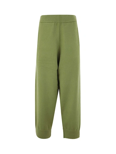 Shop Extreme Cashmere N197 Rudolf Knitted Wide Trousers Clothing In Green