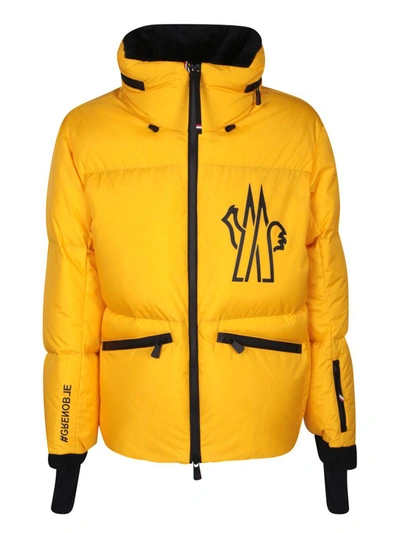 Shop Moncler Grenoble Down Jackets In Yellow