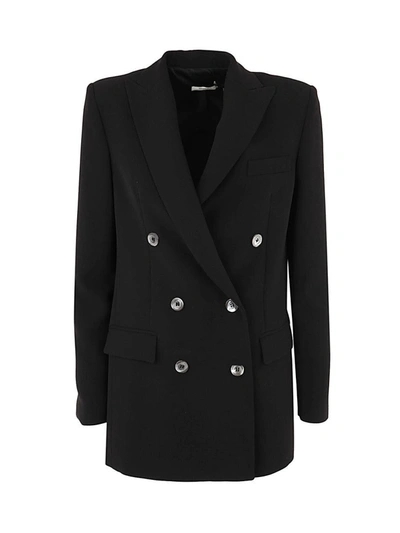 Shop Nina 14.7 Cady Double Breasted Jacket Clothing In Black