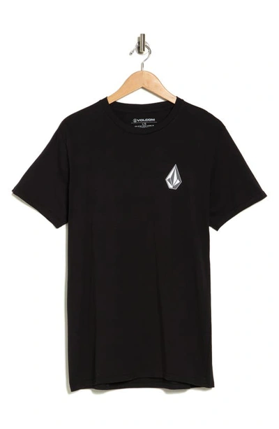 Shop Volcom Euro Corpo T-shirt In Black