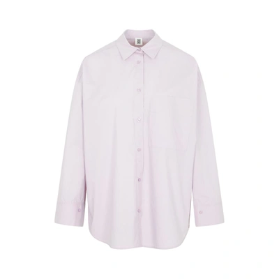 Shop By Malene Birger Derris Shirt In Pink & Purple