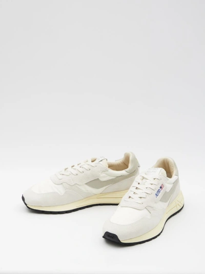 Shop Autry Reelwind Low Sneakers In White