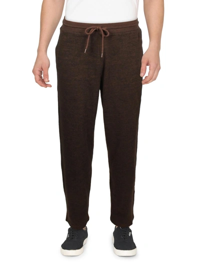 Shop Levi's Mens Fleece Comfy Jogger Pants In Brown