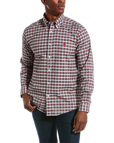 Shop Brooks Brothers Regular Fit Shirt In Brown