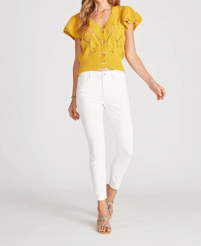 Shop Driftwood Jackie High Rise Skinny Jean In White