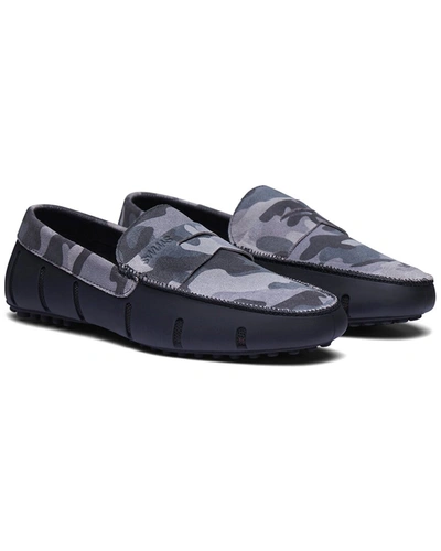 Shop Swims Lux Driver Loafer In Grey