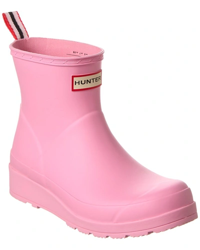 Shop Hunter Play Short Boot In Pink