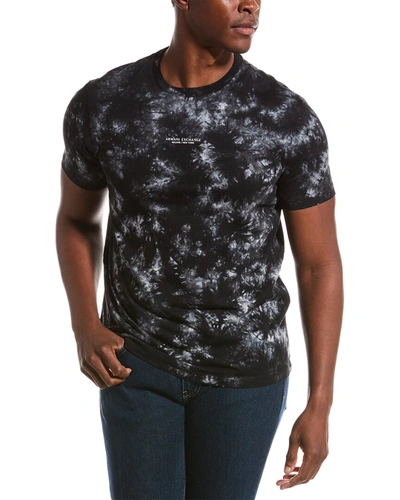 Shop Armani Exchange Regular Fit T-shirt In Grey