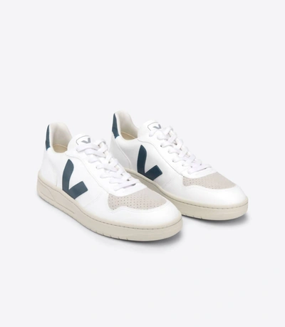 Shop Veja V-10 Cwl Sneakers In White California In Multi