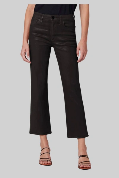 Shop Joe's Jeans Callie High Rise Crop Coated Jean In Black