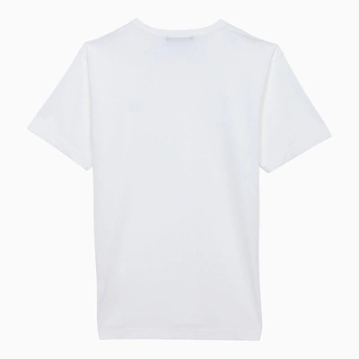 Shop Acne Studios Optic Crew-neck T-shirt In White