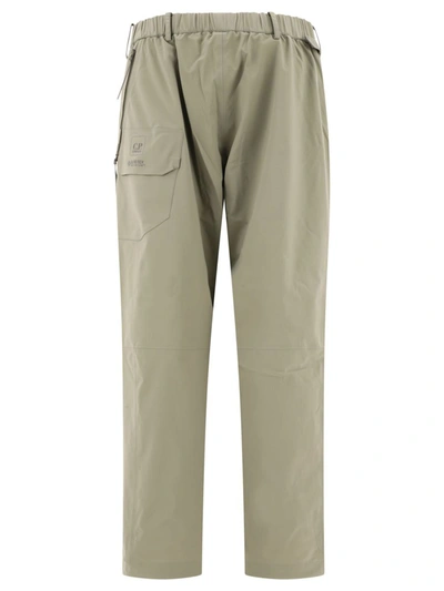 Shop C.p. Company "ms Gore-tex 3l Infinium" Trousers In Green