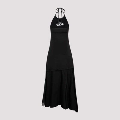 Shop Diesel D-salilar Dress In Black